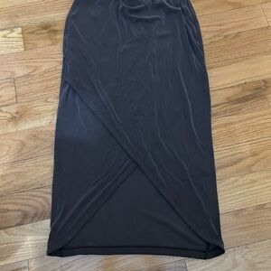 lululemon athletica Asymmetrical Black Skirt